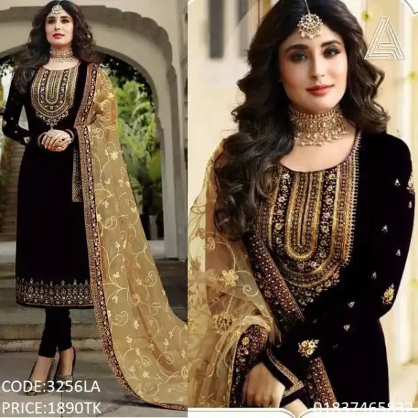 Georgette Pakistani Style Heavy Salwar Suits