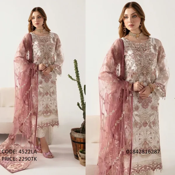 Georgette Embroidery Work Salwar Kameez