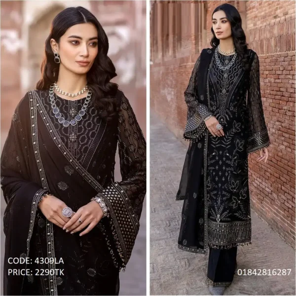 Exclusive Embroidery Work Salwar Kameez