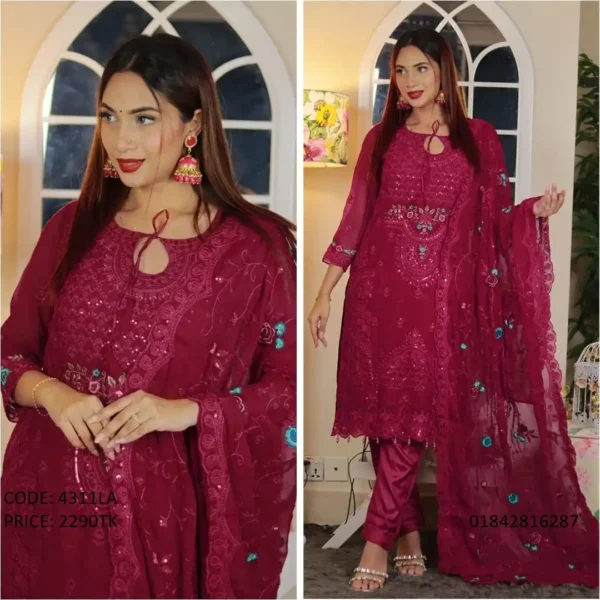 New Embroidery Work Salwar Kameez