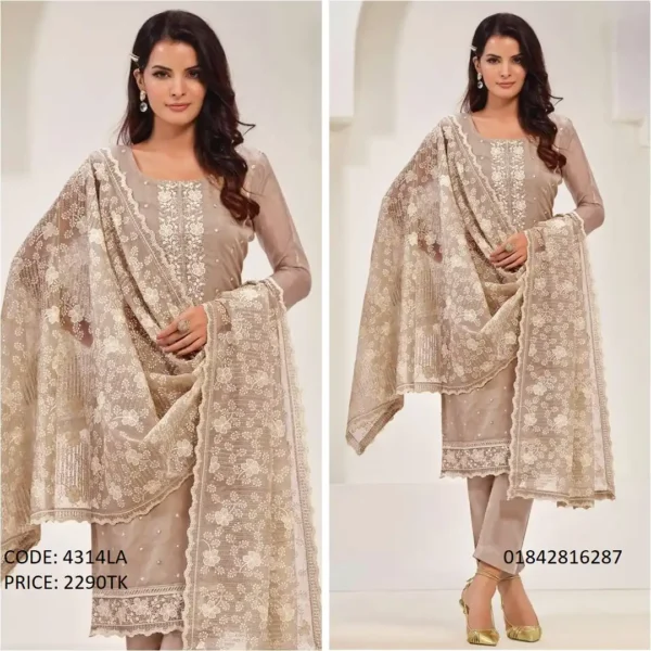 New Embroidery Work Salwar Kameez