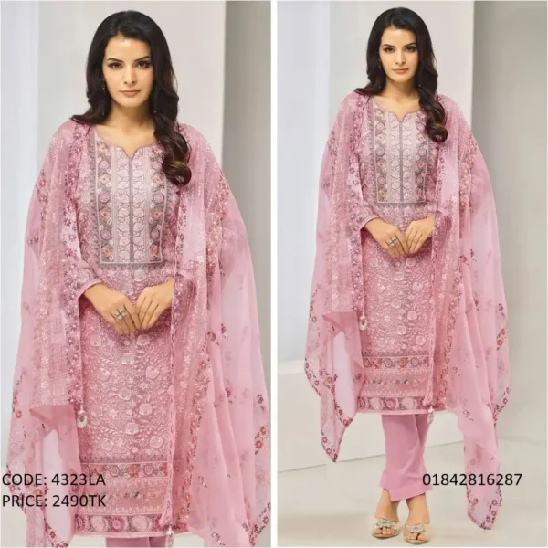 Exclusive Embroidery Work Salwar Kameez