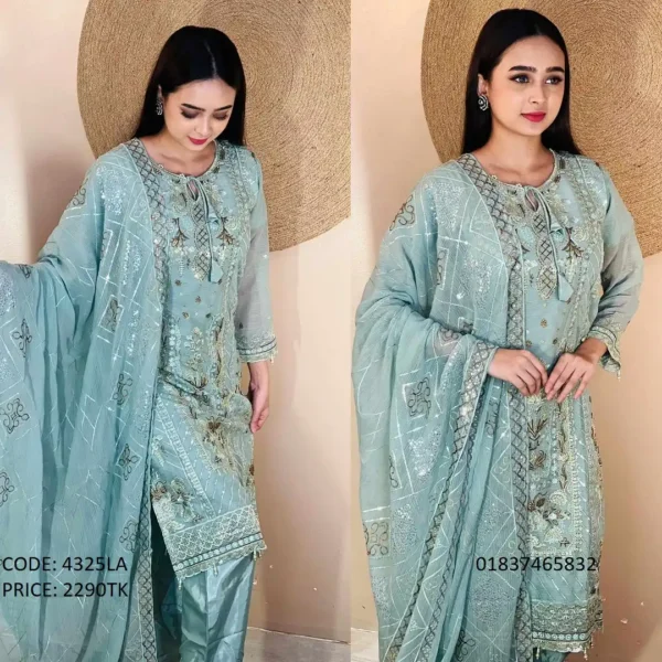 Trendy Embroidery Work Salwar Kameez