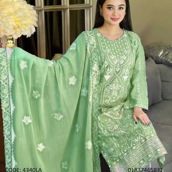 New Embroidery Work Salwar Kameez