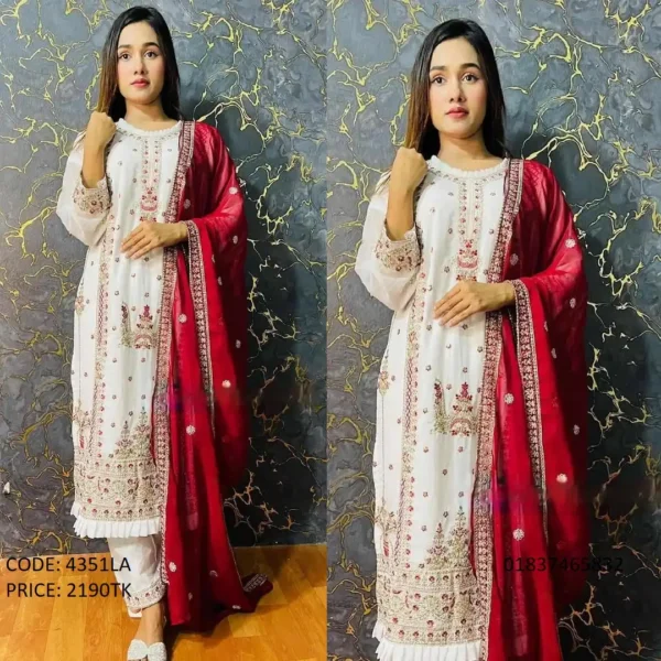 Exclusive Embroidery Work Salwar Kameez