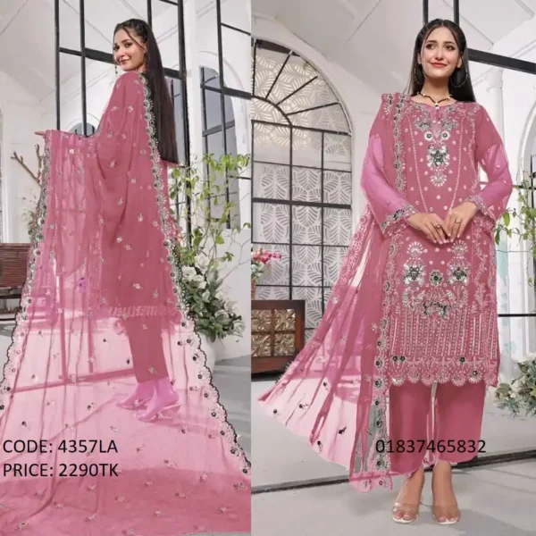 Latest Embroidery Work Salwar Kameez