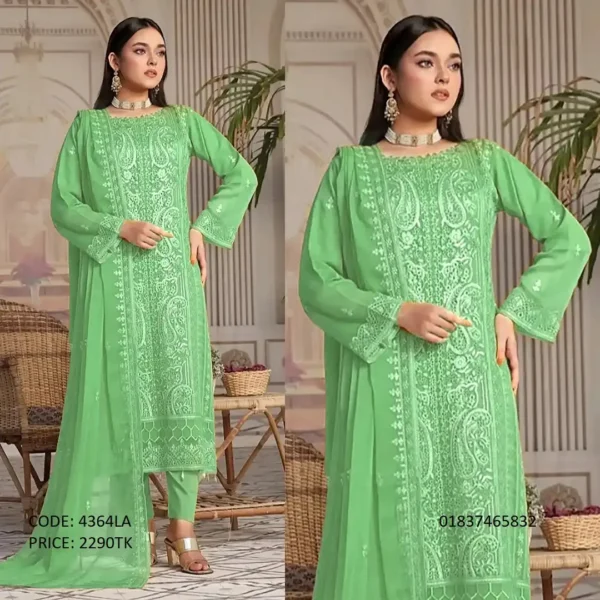 New Embroidery Work Salwar Kameez