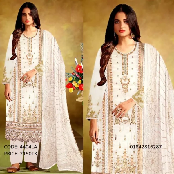 New Embroidery Work Salwar Kameez